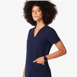 Figs Navy Scrub Set